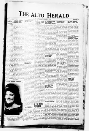 The Alto Herald (Alto, Tex.), No. 20, Ed. 1 Thursday, October 17, 1963