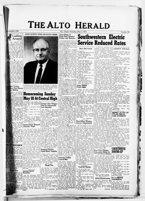 The Alto Herald (Alto, Tex.), No. 49, Ed. 1 Thursday, May 7, 1964