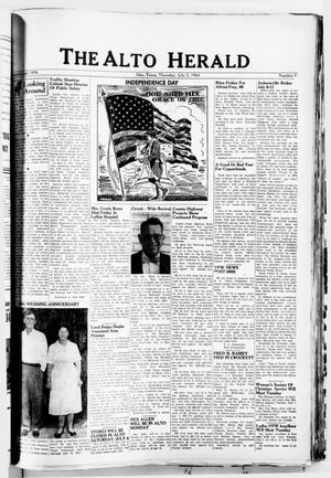 The Alto Herald (Alto, Tex.), No. 5, Ed. 1 Thursday, July 2, 1964