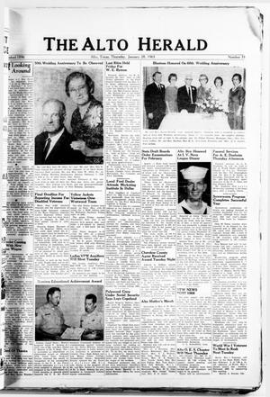 The Alto Herald (Alto, Tex.), No. 35, Ed. 1 Thursday, January 28, 1965