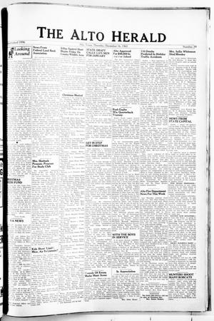 The Alto Herald (Alto, Tex.), No. 29, Ed. 1 Thursday, December 16, 1965