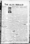 Thumbnail image of item number 1 in: 'The Alto Herald (Alto, Tex.), No. 2, Ed. 1 Thursday, June 9, 1966'.