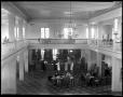Photograph: [West lobby of F. M. Bralley Library]
