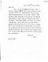 Letter: [Transcript of Letter from G. W. Treat to James Bryan, February 21, 1…