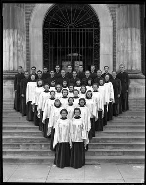 [Members of the NTSU A Capella Choir]