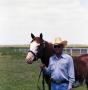 Primary view of [Dean Leonard with Horse]