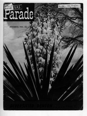 "Diversified Denton" in Texas Parade issue November 1951