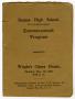 Thumbnail image of item number 3 in: 'Denton High School Twentieth Annual commencement program 1905'.