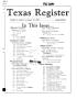 Primary view of Texas Register, Volume 13, Number 4, Pages 209-263, January 12, 1988
