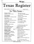 Thumbnail image of item number 1 in: 'Texas Register, Volume 13, Number 43, Pages 2717-2777, June 3, 1988'.