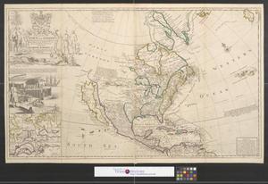 To the Right Honourable John Lord Sommers ... this map of North America according to ye newest and most exact observations is most humbly dedicated by your Lordship's most humble servant.