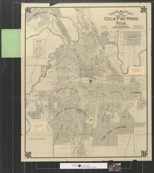 J.E. Head & Co.'s 1907 map of the city of Fort Worth, Texas : compiled from original plats, and surveys by actual measurement.
