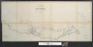 Map of public surveys in California : to accompany report of Surveyor Genl., 1854.
