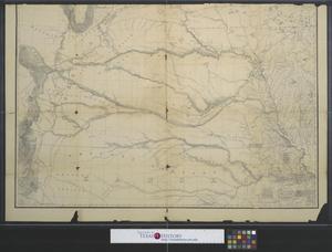 Primary view of object titled 'Military map of Nebraska and Dakota [Sheet 2].'.