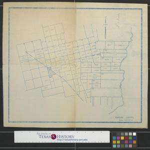 [Map of] Taylor County [Texas].
