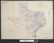 Thumbnail image of item number 1 in: 'Texas railroad map.'.