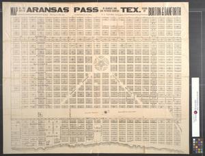 Map of the city of Aransas Pass, Tex.: In Aransas and San Patricio Counties.