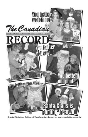 The Canadian Record (Canadian, Tex.), Vol. 112, No. 51, Ed. 1 Thursday, December 19, 2002