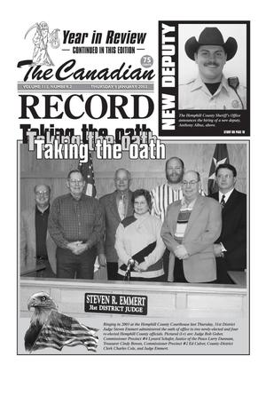 The Canadian Record (Canadian, Tex.), Vol. 113, No. 2, Ed. 1 Thursday, January 9, 2003