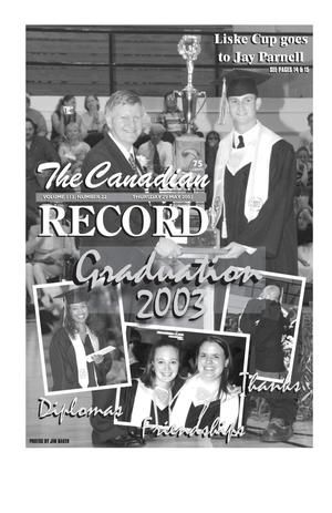 The Canadian Record (Canadian, Tex.), Vol. 113, No. 22, Ed. 1 Thursday, May 29, 2003