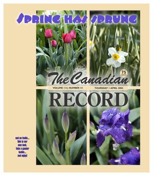 The Canadian Record (Canadian, Tex.), Vol. 114, No. 14, Ed. 1 Thursday, April 1, 2004