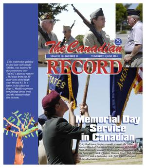 The Canadian Record (Canadian, Tex.), Vol. 114, No. 23, Ed. 1 Thursday, June 3, 2004