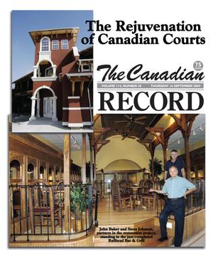 Primary view of object titled 'The Canadian Record (Canadian, Tex.), Vol. 114, No. 38, Ed. 1 Thursday, September 16, 2004'.