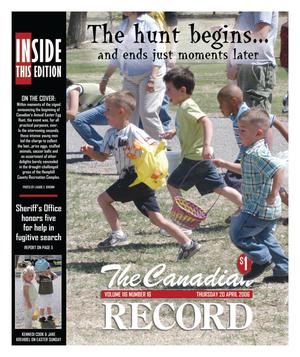 The Canadian Record (Canadian, Tex.), Vol. 116, No. 16, Ed. 1 Thursday, April 20, 2006