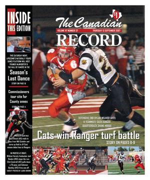 The Canadian Record (Canadian, Tex.), Vol. 117, No. 37, Ed. 1 Thursday, September 13, 2007