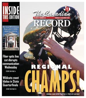 The Canadian Record (Canadian, Tex.), Vol. 117, No. 49, Ed. 1 Thursday, December 6, 2007