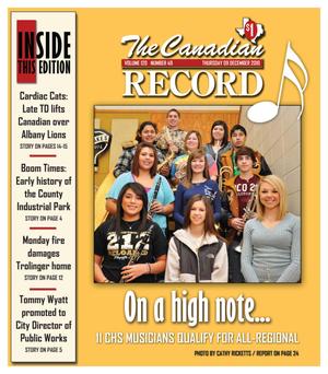 The Canadian Record (Canadian, Tex.), Vol. 120, No. 49, Ed. 1 Thursday, December 9, 2010