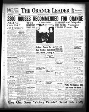 The Orange Leader (Orange, Tex.), Vol. 29, No. 48, Ed. 1 Wednesday, February 25, 1942