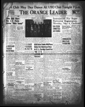The Orange Leader (Orange, Tex.), Vol. 29, No. 103, Ed. 1 Friday, May 1, 1942