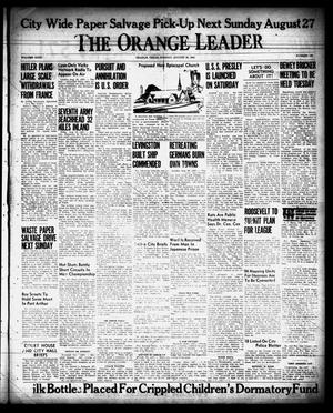 The Orange Leader (Orange, Tex.), Vol. 31, No. 196, Ed. 1 Sunday, August 20, 1944