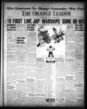 Primary view of object titled 'The Orange Leader (Orange, Tex.), Vol. 31, No. 252, Ed. 1 Thursday, October 26, 1944'.