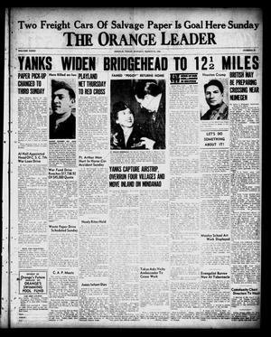 The Orange Leader (Orange, Tex.), Vol. 32, No. 60, Ed. 1 Monday, March 12, 1945