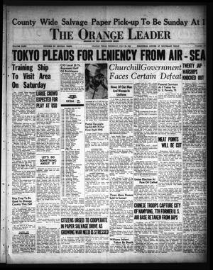 The Orange Leader (Orange, Tex.), Vol. 32, No. 176, Ed. 1 Thursday, July 26, 1945