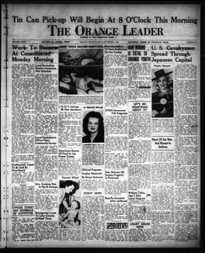 The Orange Leader (Orange, Tex.), Vol. 32, No. 212, Ed. 1 Sunday, September 9, 1945