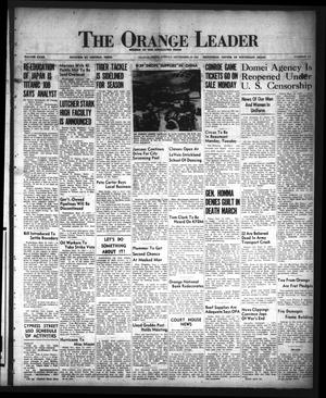 The Orange Leader (Orange, Tex.), Vol. 32, No. 218, Ed. 1 Sunday, September 16, 1945