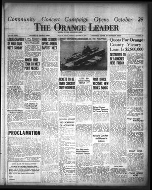 The Orange Leader (Orange, Tex.), Vol. 32, No. 234, Ed. 1 Tuesday, October 16, 1945