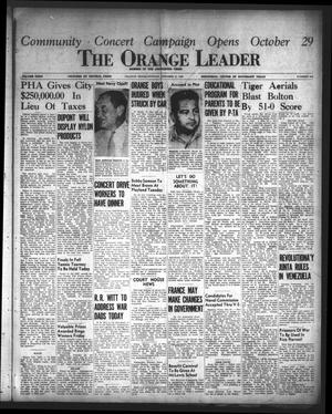 The Orange Leader (Orange, Tex.), Vol. 32, No. 238, Ed. 1 Sunday, October 21, 1945