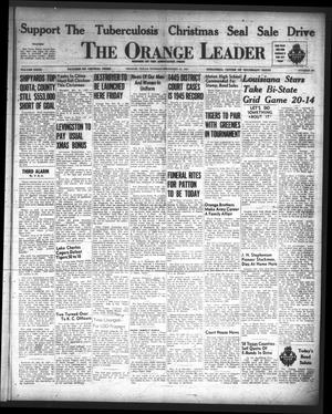 The Orange Leader (Orange, Tex.), Vol. 32, No. 290, Ed. 1 Sunday, December 23, 1945