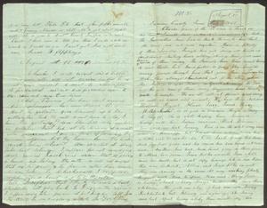 Primary view of object titled '[Letter to Charles B. Moore, August 1863]'.
