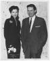 Photograph: [Ann Miller welcomed to Houston by Mayor Roy Hofheinz]