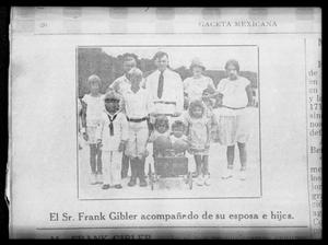 [Newspaper clipping about Frank Gibler]