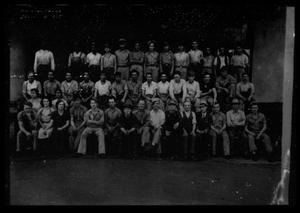 Primary view of object titled '[Group of forty-four men and women]'.