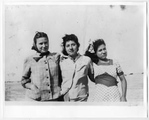[Estella, Francis, and Bertha at Galveston]