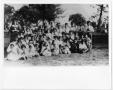 Photograph: [Catechism class at St. Vincent's cemetery]