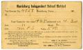 Postcard: [Property tax receipt for Nicholas Negreta from Harrisburg Independen…
