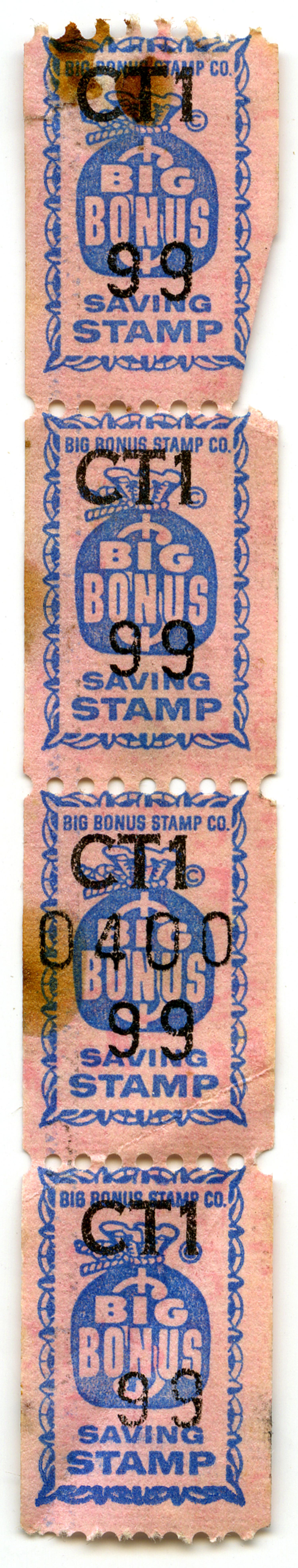 Big Bonus Saving Stamps The Portal To Texas History